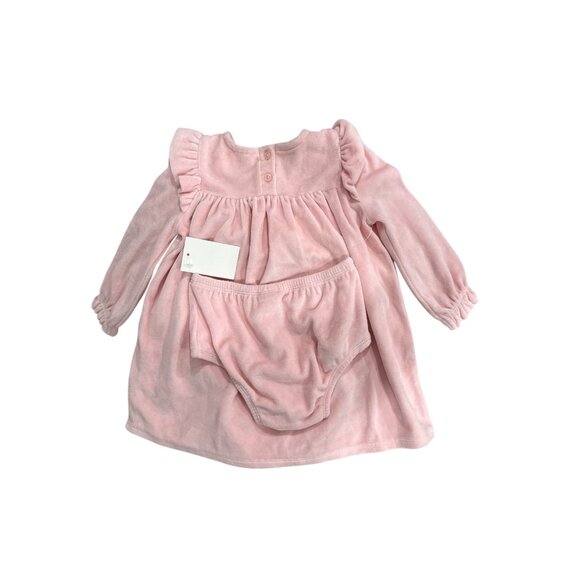 NORDSTROM Girls Baby Pink Dress 18M - Picture 3 of 4